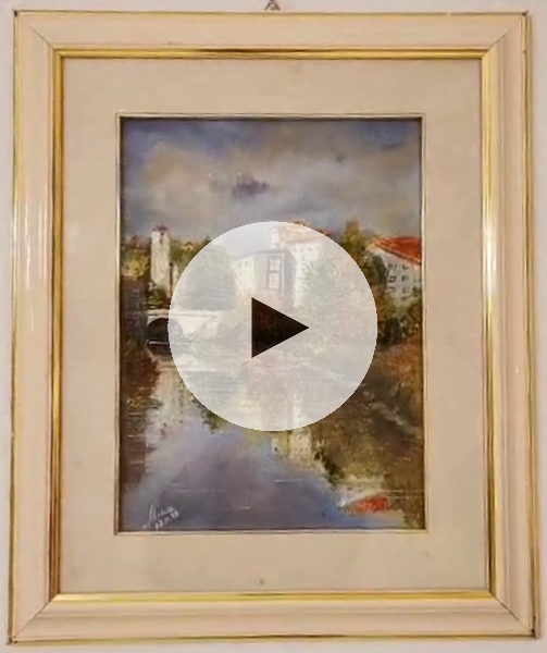 ArteDiAlina.com painting: Autumn in the village